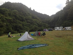 DOC Campsite in the Waioeka Gorge