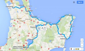 Map of my route